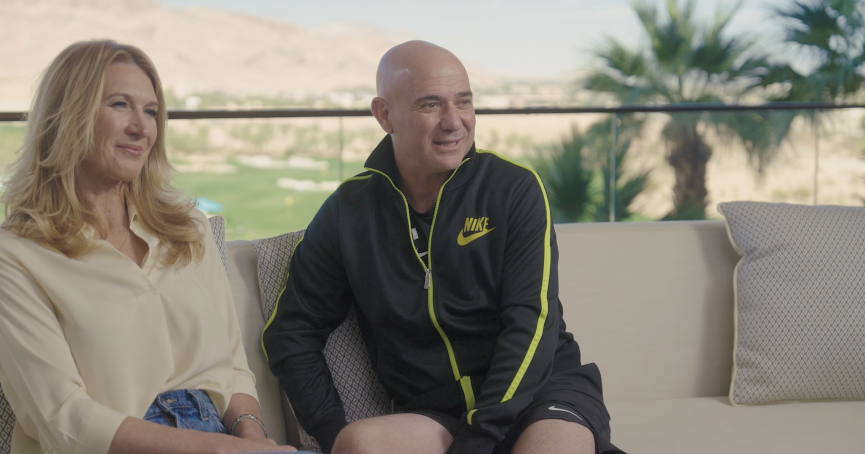 Andre Agassi and Stefi Graf